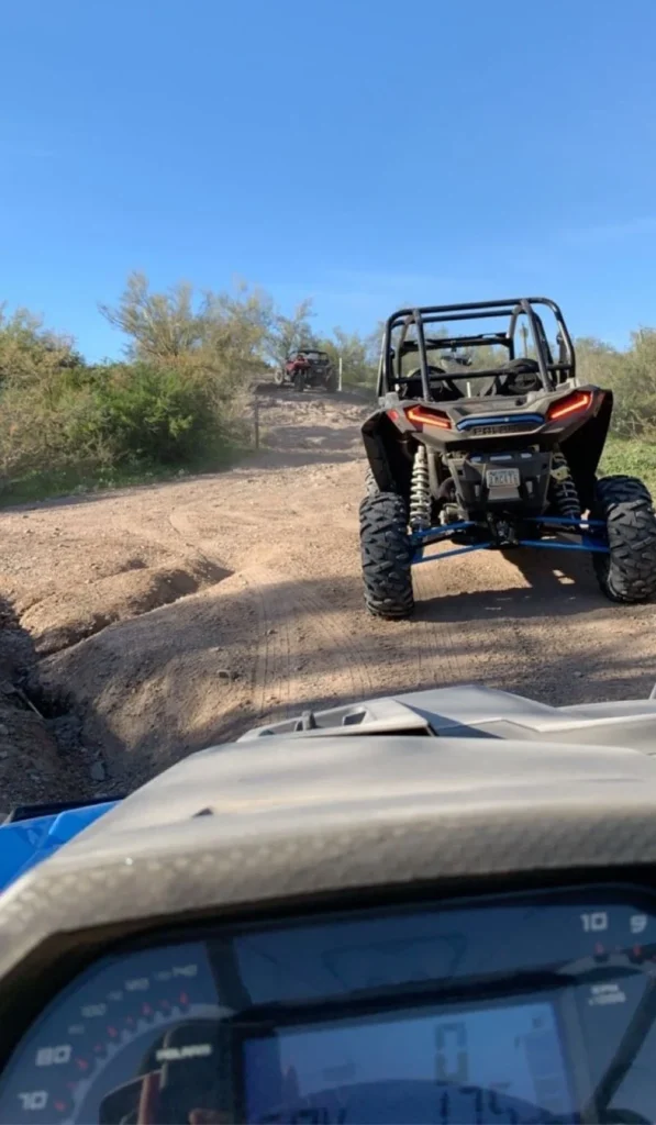 utv/atv flips over