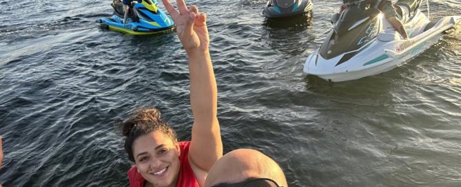 People Enjoying Jet Ski Rental