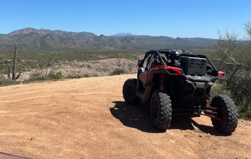 Renting a UTV in spring time at Time To Ride AZ